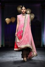 Model walks for Meera Mussafar Ali at India Bridal week on 10th Aug 2014